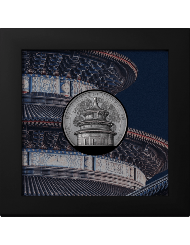 TEMPLE OF HEAVEN Beijing 2 Oz Silver Coin 10$ Cook Islands 2023 - Coins & More - Cookinseln