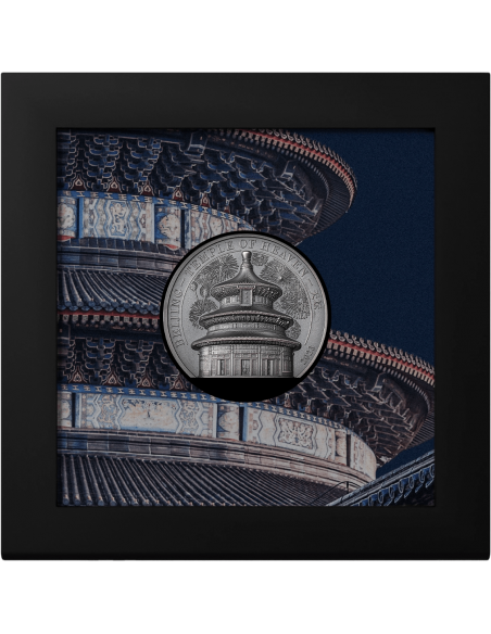 TEMPLE OF HEAVEN Beijing 2 Oz Silver Coin 10$ Cook Islands 2023 - Coins & More - Cookinseln