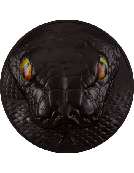 PYTHON Hunters By Night 1 Kg Kilo Silver Coin 50$ Palau 2023 - Coins & More - Palau