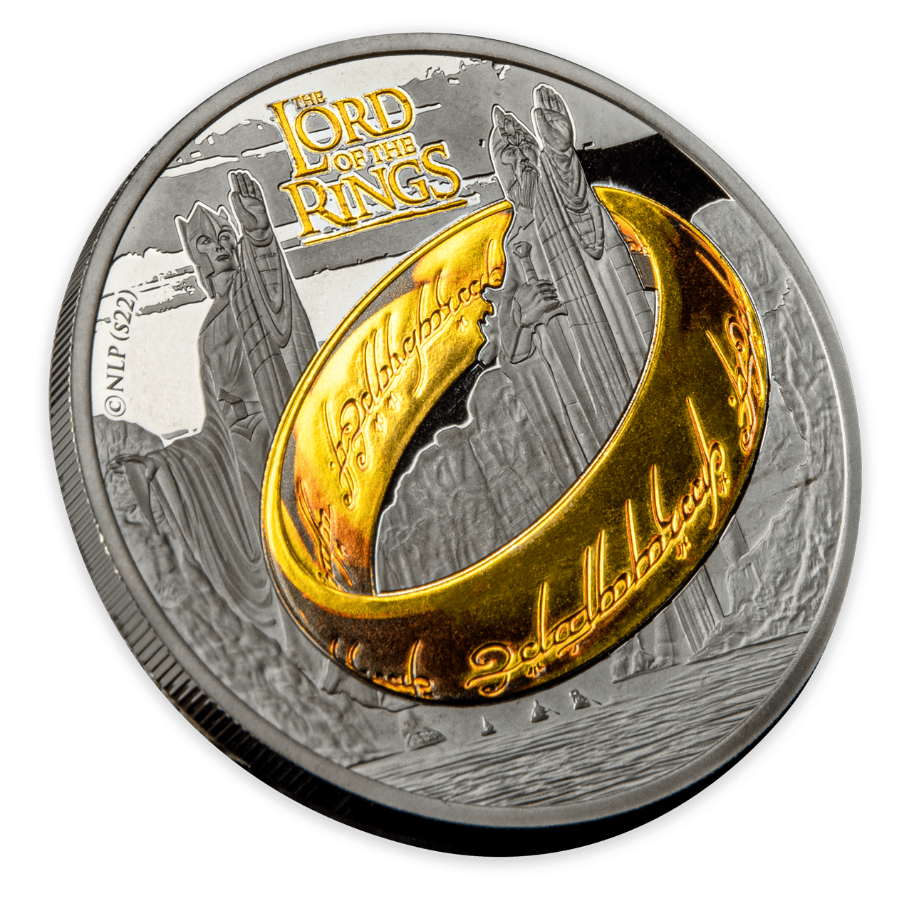 ARGONATH Lord Of The Rings 1 Oz Silver Coin 5$ Samoa 2023 | Coins