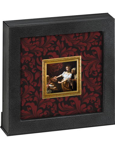 JUDITH BEHEADING HOLOFERNES Caravaggio 450th Anniversary 1 Oz Silver Coin 1$ Niue 2022 - Coins & More - Niue
