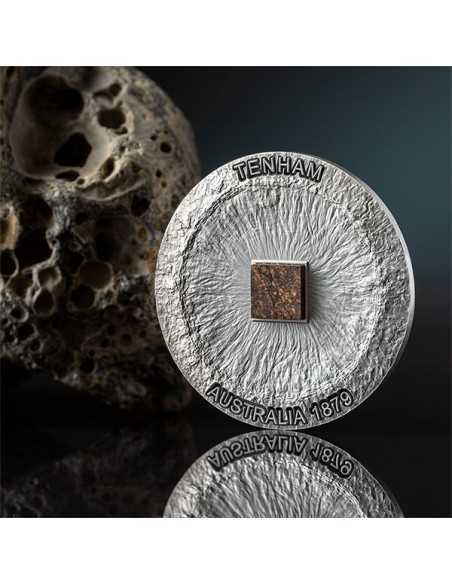 TENHAM Meteorite Series 50g Silver Coin 2000 Francs Cameroon 2022 - Coins & More - Camerun