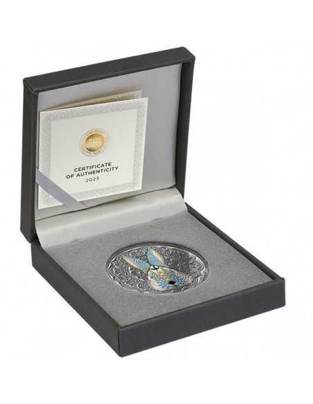 RABBIT Mandala Art 2 Oz Silver Coin 5$ Niue 2023 - Coins & More - Niue
