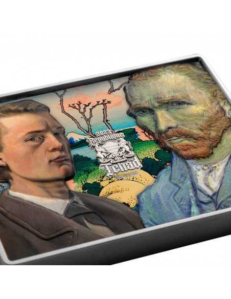 FINE ART CROSSOVER 1 Oz Silver & 14 Oz Copper Coin 5000 Francs Chad 2023 - Coins & More - Chad