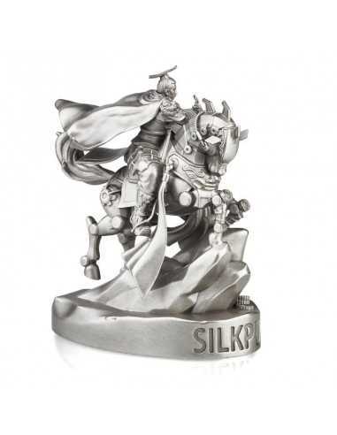 SILKPUNK The Punk Universe Statue Figurine 5 Oz Silver Coin 10$ Niue 2022