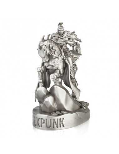 SILKPUNK The Punk Universe Statue Figurine 5 Oz Silver Coin 10$ Niue 2022