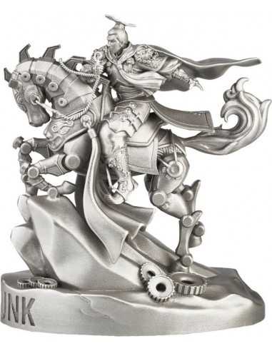SILKPUNK The Punk Universe Statue Figurine 5 Oz Silver Coin 10$ Niue 2022