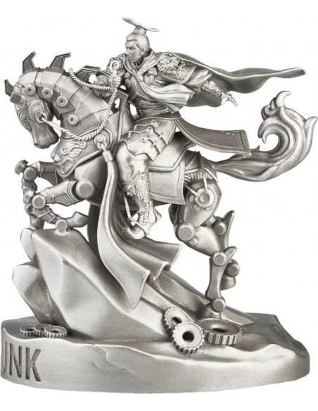 SILKPUNK The Punk Universe Statue Figurine 5 Oz Silver Coin 10$ Niue 2022