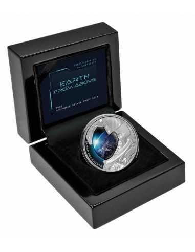 EARTH FROM ABOVE 1 Oz Silver Coin 1$ Niue 2022 - Coins & More - Niue