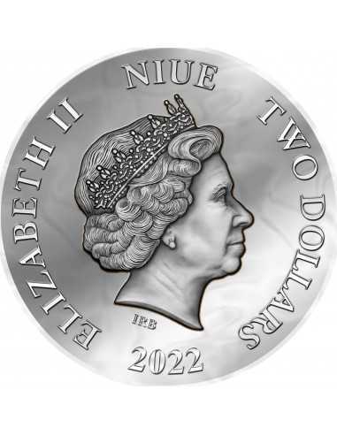 LILITH Dark Beauties Silver Coin 2$ Niue 2022 - Coins & More - Niue