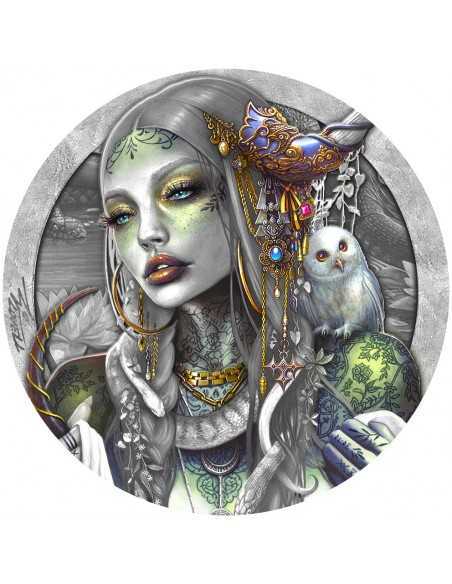 LILITH Dark Beauties Silver Coin 2$ Niue 2022 - Coins & More - Niue