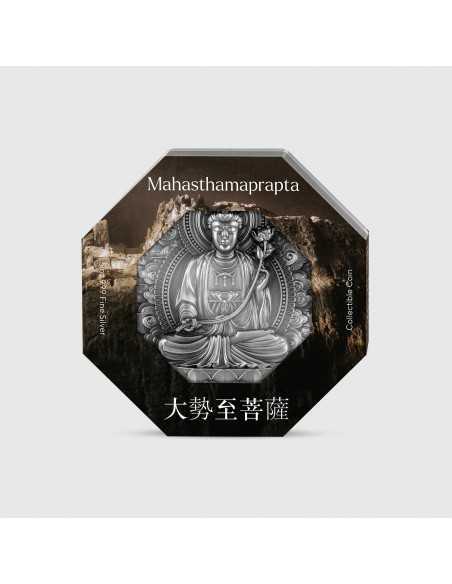 MAHASTHAMAPRAPTA Buddhism 5 Oz Silver Coin 25000 Francs Chad 2023 - Coins & More - Camerun