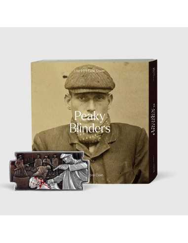PEAKY BLINDERS Colored 1 Oz Silver Coin 5000 Francs Chad 2023 - Coins & More - Tchad