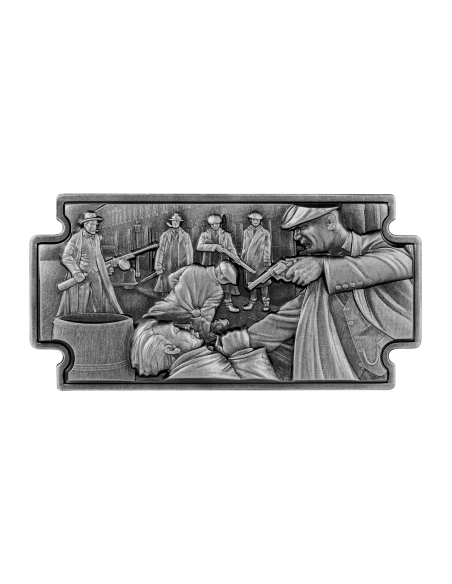 PEAKY BLINDERS Shaped 1 Oz Silver Coin 5000 Francs Chad 2023 - Coins & More - Chad