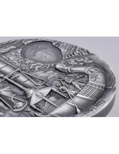 EGYPTIANS Afterlife Rites of Passage 2 Oz Silver Coin 10$ Palau 2023 - Coins & More - Palau