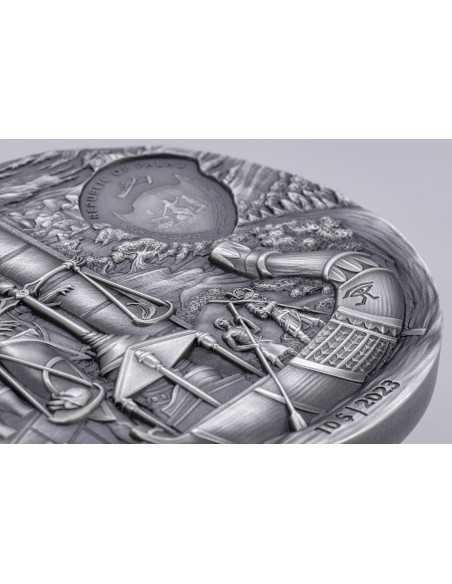 EGYPTIANS Afterlife Rites of Passage 2 Oz Silver Coin 10$ Palau 2023 - Coins & More - Palau