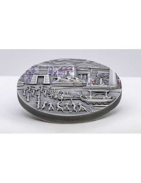 EGYPTIANS Afterlife Rites of Passage 2 Oz Silver Coin 10$ Palau 2023 - Coins & More - Palau