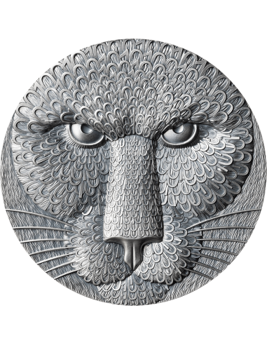 BINARY PUMA Cryptocurrency 2 Oz Silver Coin 0,001 Ether United Crypto States 2023 - Coins & More - Monedas por País