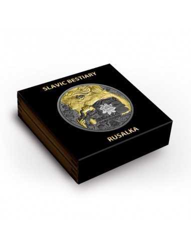 RUSALKA Slavic Bestiary Multimetal 2 Oz Silver Coin 1000 Francs Cameroon 2023