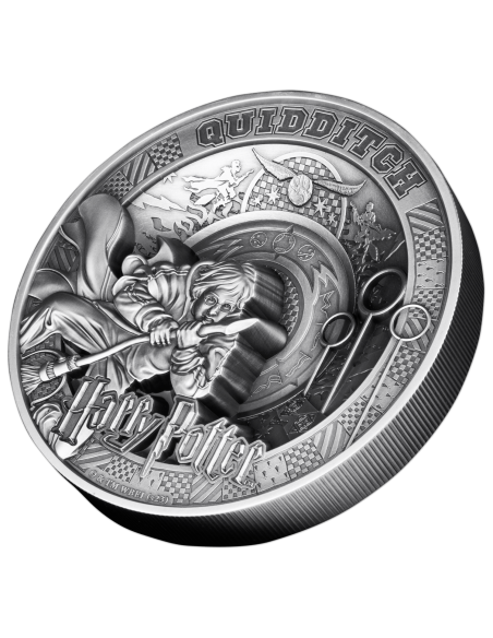 HARRY POTTER Multiple Layer 1 Kg Kilo Silver Coin 25$ Samoa 20235$ Samoa 2023 - Coins & More - Samoa
