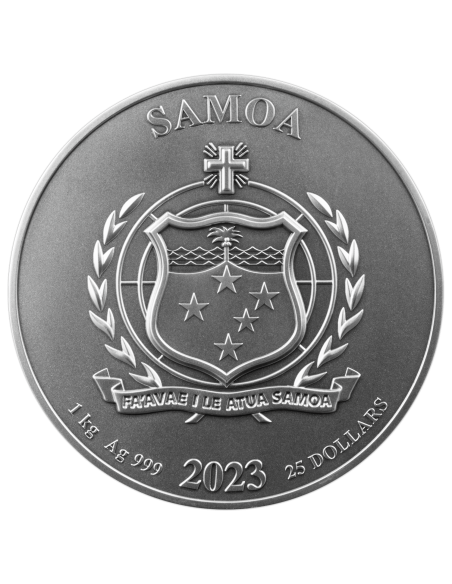 HARRY POTTER Multiple Layer 1 Kg Kilo Silver Coin 25$ Samoa 20235$ Samoa 2023 - Coins & More - Samoa