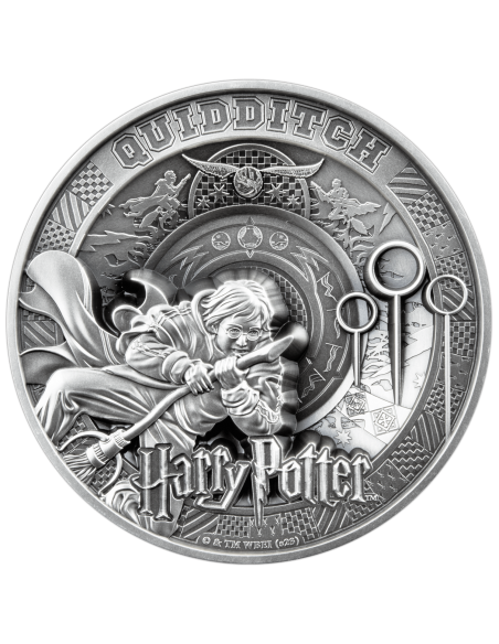 HARRY POTTER Multiple Layer 1 Kg Kilo Silver Coin 25$ Samoa 20235$ Samoa 2023 - Coins & More - Samoa