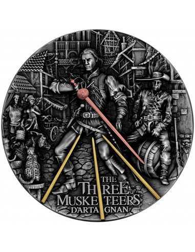 D'ARTAGNAN The Three Musketeers 2 Oz Silver Coin 5$ Niue 2022 - Coins & More - Niue