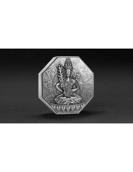 AKASAGARBHA 5 Oz Silver & 28.5 Oz Copper Coin 25000 Francs Chad 2020 - Coins & More - Camerún