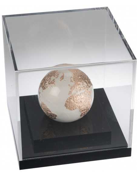 BRIGHT MARBLE Spherical 3 Oz Silver Coin 5$ Barbados 2023 - Coins & More - Barbade