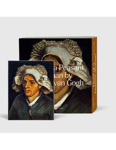 HEAD OF A PEASANT WOMAN by Vincent van Gogh 1 Oz Silver & 14 Oz Copper Coin 5000 Francs Chad 2023 - Coins & More - Tchad