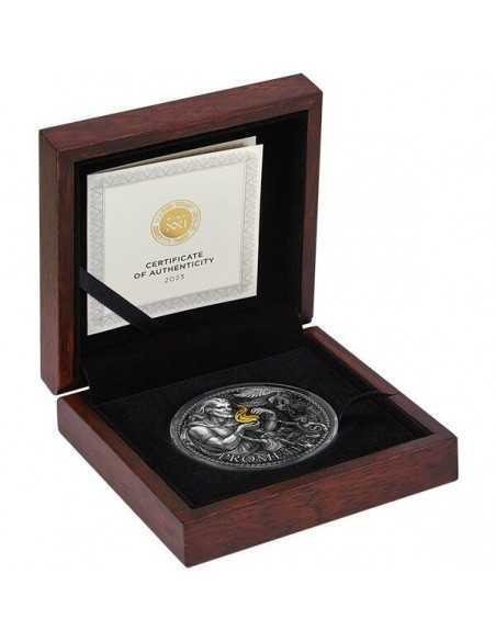 PROMETHEUS The Great Greek Mythology 3 Oz Silver Coin 3000 Francs Cameroon 2023 - Coins & More - Cameroun