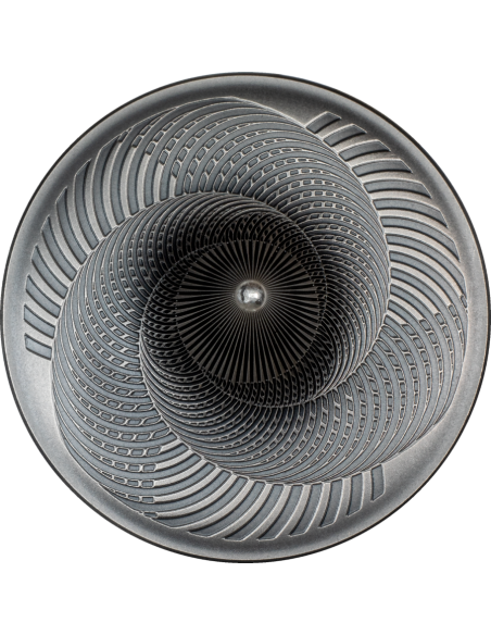 SPINNING 1 Oz Silver Coin 5$ Cook Islands 2023 - Coins & More - Isole Cook