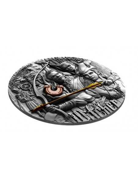 BAPTISM OF FIRE The Witcher 2 Oz Silver Coin 5$ Niue 2023 - Coins & More - Niue