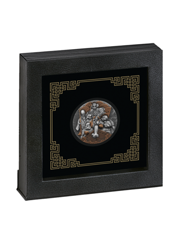 SEVEN LUCKY GODS 2 Oz Silver Coin 2000 Francs CFA Cameroon 2022 - Coins & More - Camerun