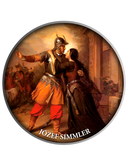 WACLAW'S FAREWELL TO MARIA Józef Simmler Silver Coin 500 Francs CFA Cameroon 2023 - Coins & More - Cameroon