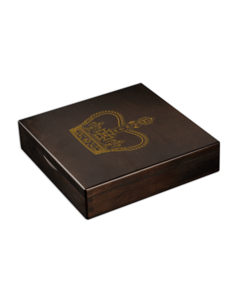 ST EDWARD CROWN 1 Kg Kilo Silver Coin 25$ Samoa 2023