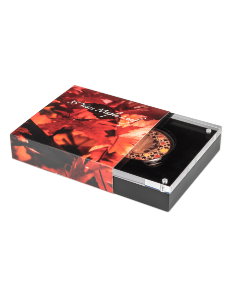 FILIGREE MAPLE LEAF 2 Oz Silver Coin 5$ Solomon Islands 2023 - Coins & More - Isole Salomone