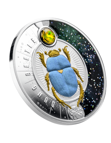 DUNG BEETLE Silver coin 1$ Niue 2022 - Coins & More - Niue