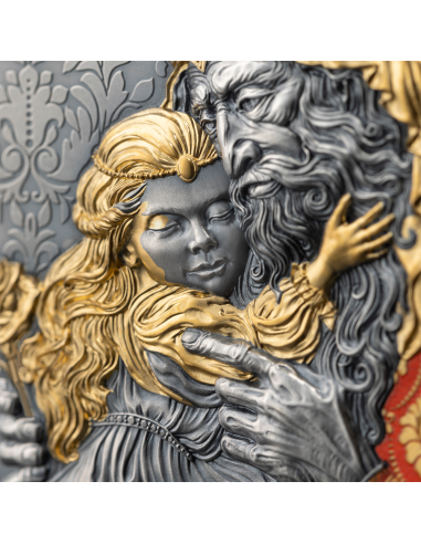 THE GOLDEN TOUCH 2 Oz Silver Coin 2000 Francs CFA Cameroon 2023 - Coins & More - Cameroun