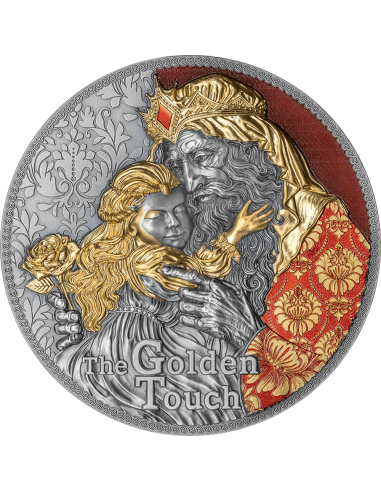 THE GOLDEN TOUCH 2 Oz Silver Coin 2000 Francs CFA Cameroon 2023 - Coins & More - Cameroun