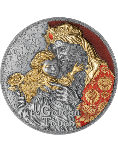 THE GOLDEN TOUCH 2 Oz Silver Coin 2000 Francs CFA Cameroon 2023 - Coins & More - Cameroun