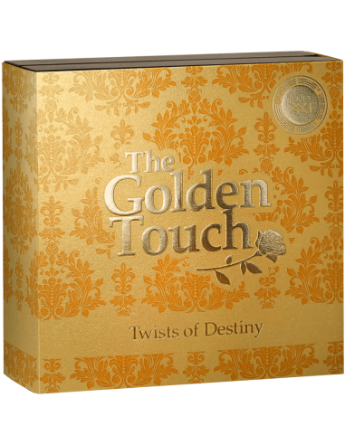 THE GOLDEN TOUCH 2 Oz Silver Coin 2000 Francs CFA Cameroon 2023 - Coins & More - Cameroun