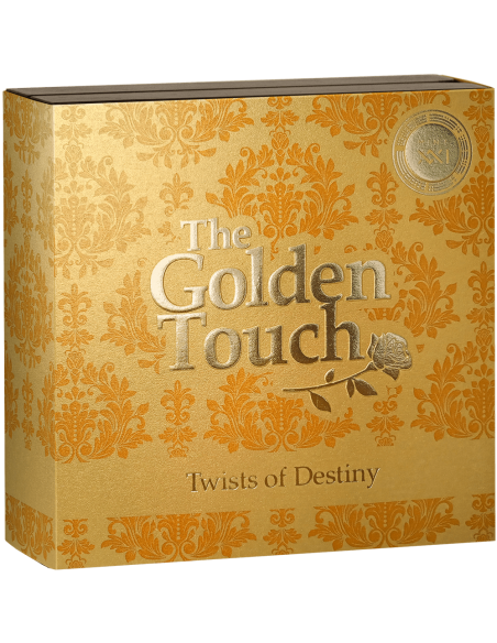 THE GOLDEN TOUCH 2 Oz Silver Coin 2000 Francs CFA Cameroon 2023 - Coins & More - Cameroun