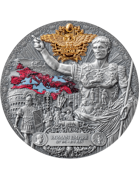 ROMAN EMPIRE 2 Oz Silver Coin 2000 Francs CFA Cameroon 2023 - Coins & More - Camerún