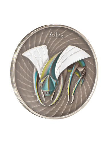 ADZE World of Cryptids 1 Oz Silver Coin 2$ Niue 2023 - Coins & More - Niue
