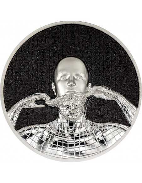 SECOND SKIN 1 Oz Silver Coin 5$ Cook Islands 2023 - Coins & More - Cook Islands