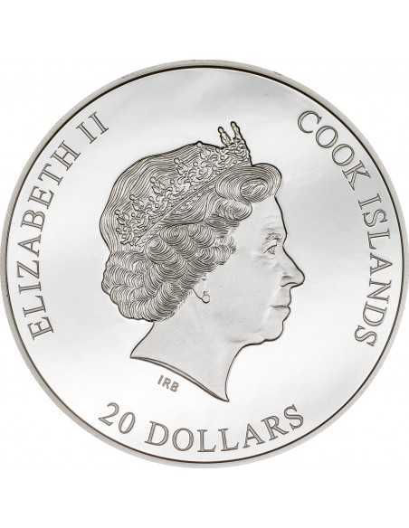 VAULT 3 Oz Silver Coin 20$ Cook Islands 2023 - Coins & More - Cook Islands