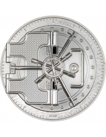 VAULT 3 Oz Silver Coin 20$ Cook Islands 2023 - Coins & More - Cook Islands