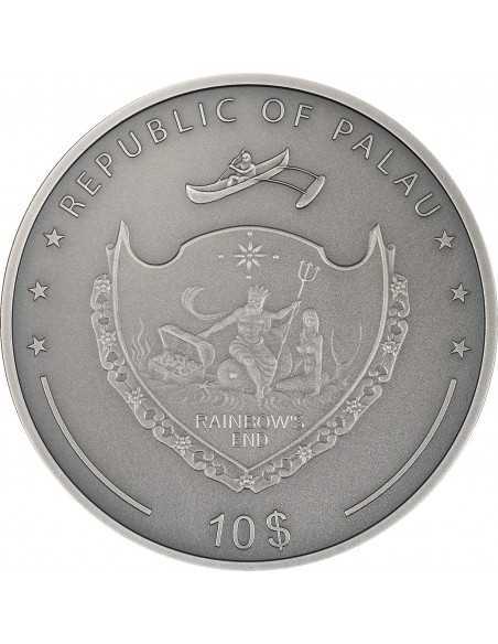 ADVENTURE Daydreamer 2 Oz Silver Coin 10$ Palau 2023 - Coins & More - Palau