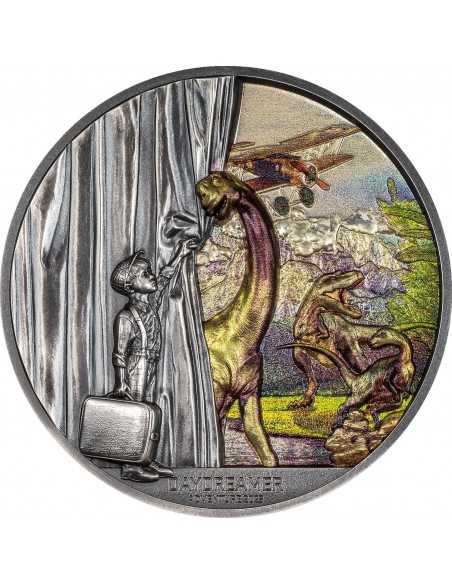 ADVENTURE Daydreamer 2 Oz Silver Coin 10$ Palau 2023 - Coins & More - Palau